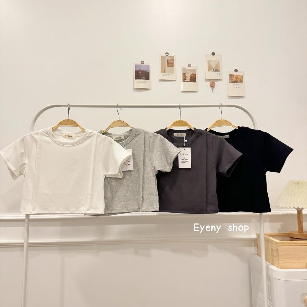 Jinny crop เสื้อครอปตีเกล็ต JN01