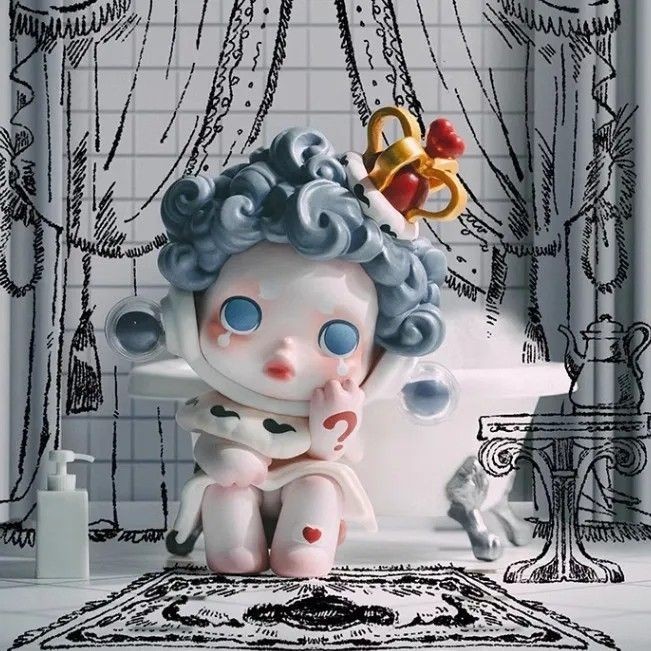 โมเดลฟิกเกอร์ SKULLPANDA Pop Mart Weekday Wonderland Series Mystery Box ของเล่นสําหรับเด็ก