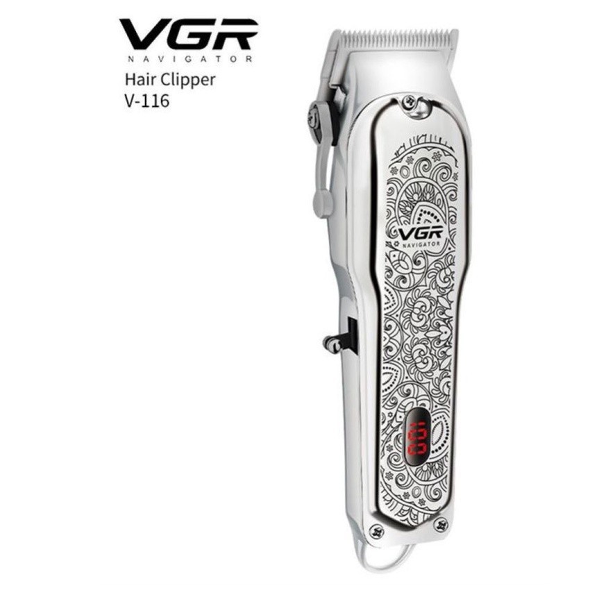 VGR Electric Pro Hair Clippers Trimmer Hair Cutting Grooming Kit Close Cutting Trimmer Hair Shaver