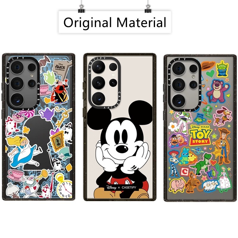 CASETI Disney Collection Hard Case For Samsung Galaxy S24 S23 S22 Plus Ultra Clear Acrylic Cover Casing Katie's Collective