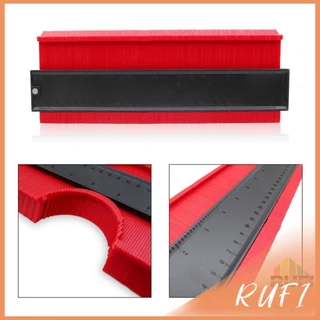 RUFI เกจคัดลอกชิ้นงาน ไม้ลอกแบบ เข้ามุมชิ้นงาน Contour Profile Gauge
