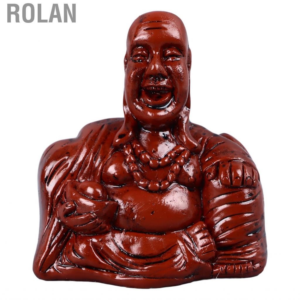 Rolan Unique Buddha Flip Statue Decorative Small Resin Finger Ornament HOT