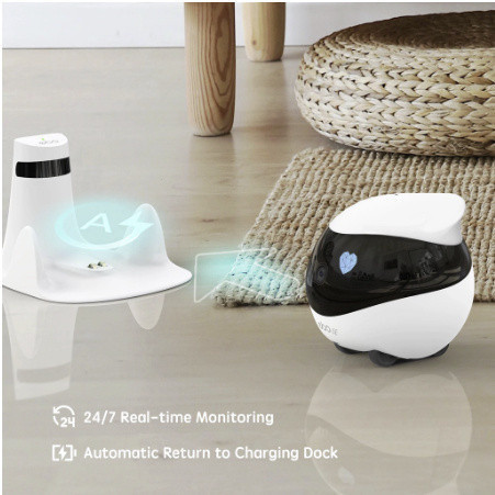 🔥🔥🔥【ขายเหมือนเค้กร้อน】หุ่นยนต์อัจฉริยะ Wifi กล้องวงจรปิด CCTV พร้อมเสียง และกล้อง สําหรับครอบครัว