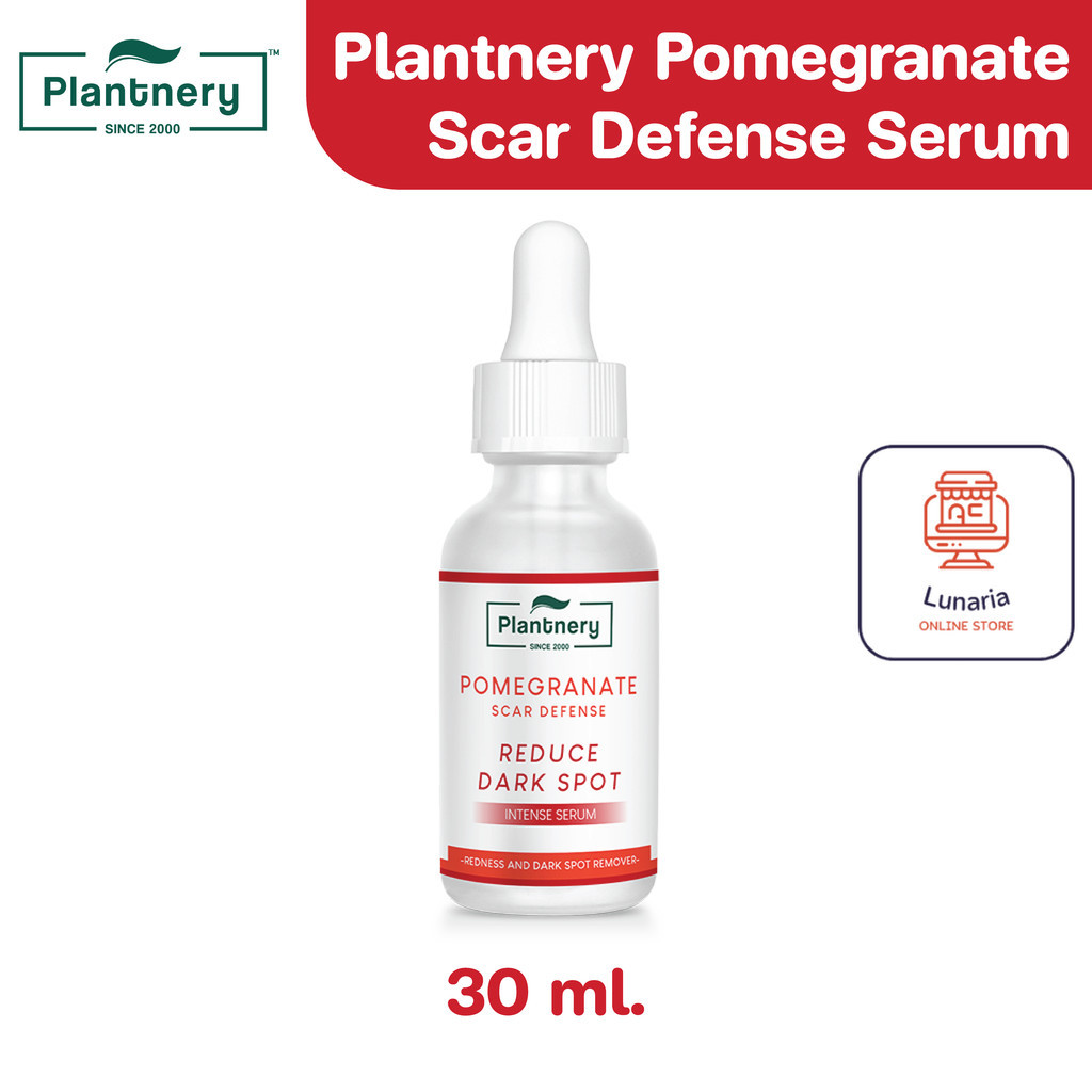 [Sale EXP.21/08/26] Plantnery Pomegranate Scar Defense Serum แพลนเทอรี่ โพรเมกราเนท สการ์ ดีเฟนซ์ ซีรั่ม 30 ml.