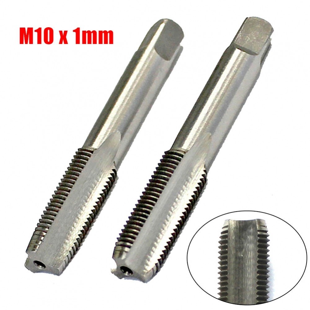 ดอกต๊าปเกลียว HSS M10 X 1 มม. พิทช์ M10 มม. X1 เมทริก ปลั๊กเทเปอร์ ด้านขวา แบรนด์ 100% – โปรปัง