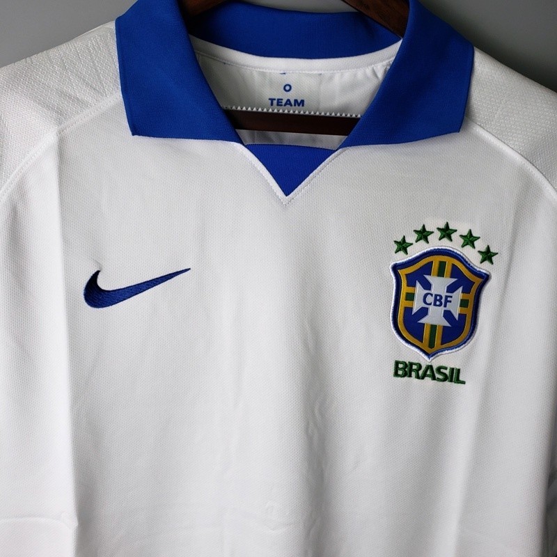 เสื้อกีฬาแขนสั้น ลายทีมชาติฟุตบอล บราซิล 19 20 2019 ชุดเหย้า