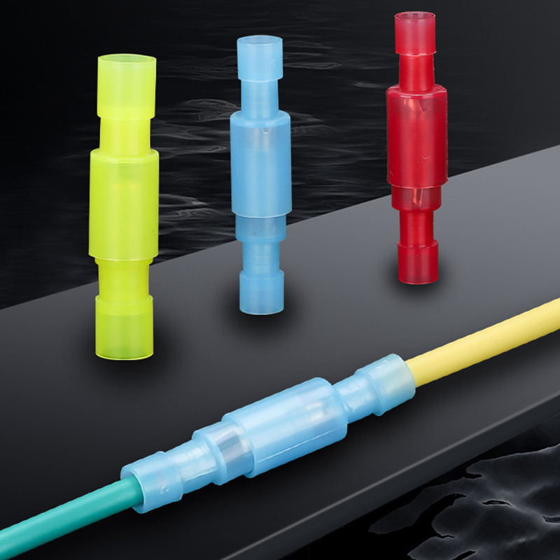 Bullet shaped electrical Wire CONNECTOR Pluggable Terminal Blocks ชายหญิง Quick Joint ไนลอนฉนวนสาย CRIMP plug mpfn