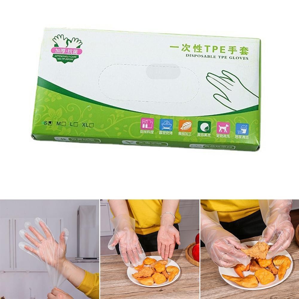DABEIYA ถุงมือ TPE เกรดอาหารครัวเรือนครัววัสดุทําความสะอาดคุณภาพสูงอเนกประสงค์ ราคา ถูกที่สุด ดีลบีเคเค แกลเลอรีภาพที่ 9