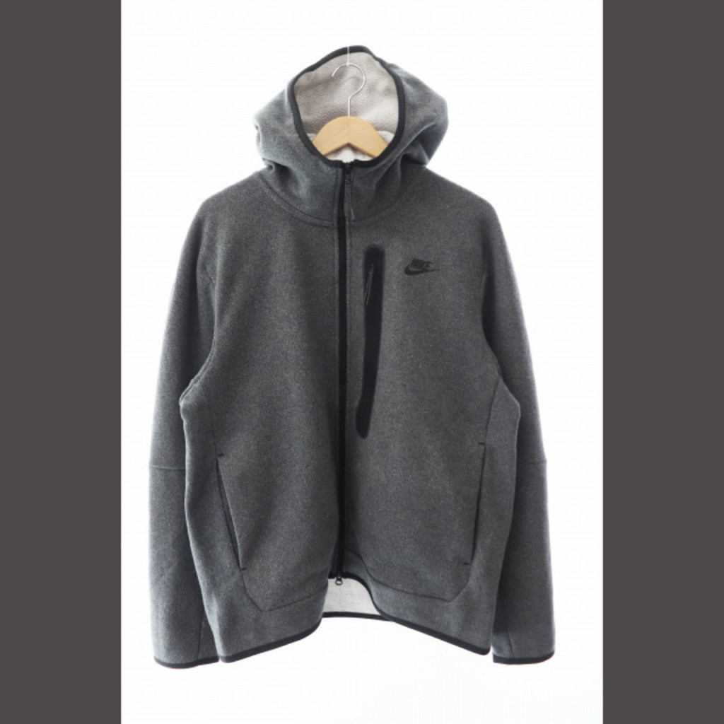 Nike Tech Fleece Full Zip Hoodie XXL Grey Direct from Japan Secondhand