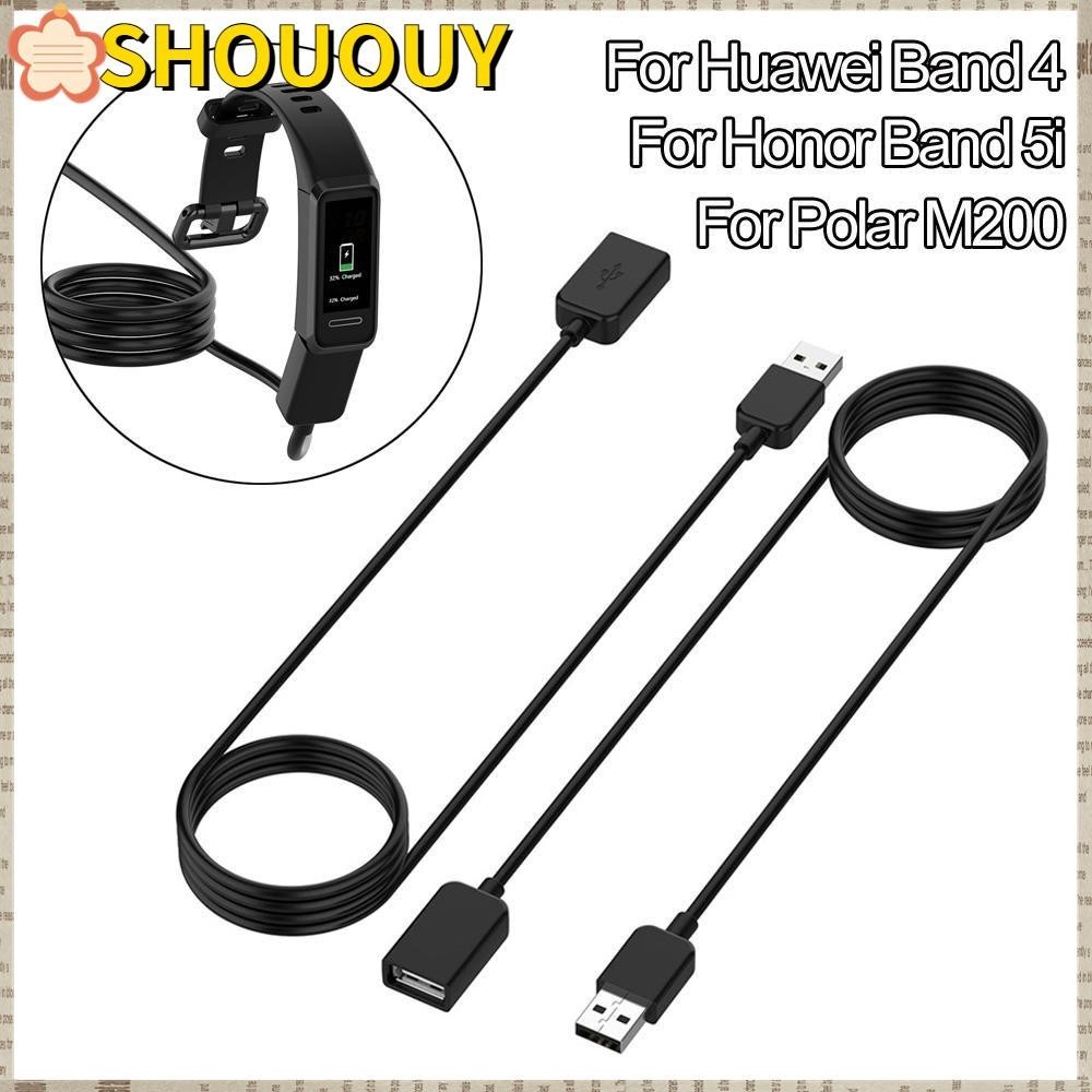 Shououy สายชาร์จ USB สําหรับ Huawei Band 4 Honor Band 5i Polar M200