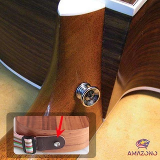 Amaz หมุดยึดสายกีตาร์ หมุดล็อคสายสะพาย อุปกรณ์เสริมกีตาร์ Guitar Strap Locks Buttons