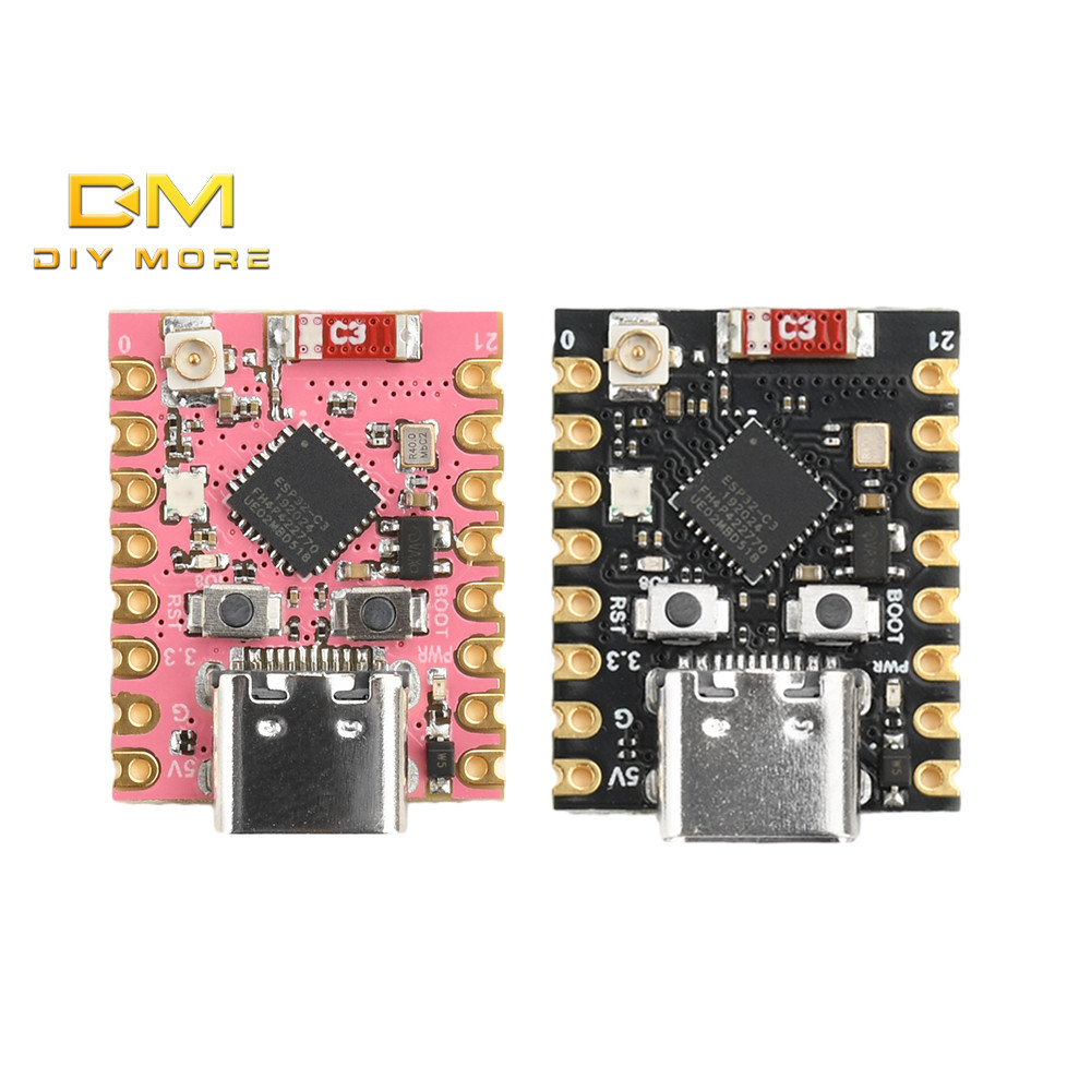 DIYMORE ESP32-C3 บอร์ดพัฒนา mini Esp32บอร์ดพัฒนา Wifi บอร์ดพัฒนาบลูทูธรองรับ Ipex 1st Generation Ant