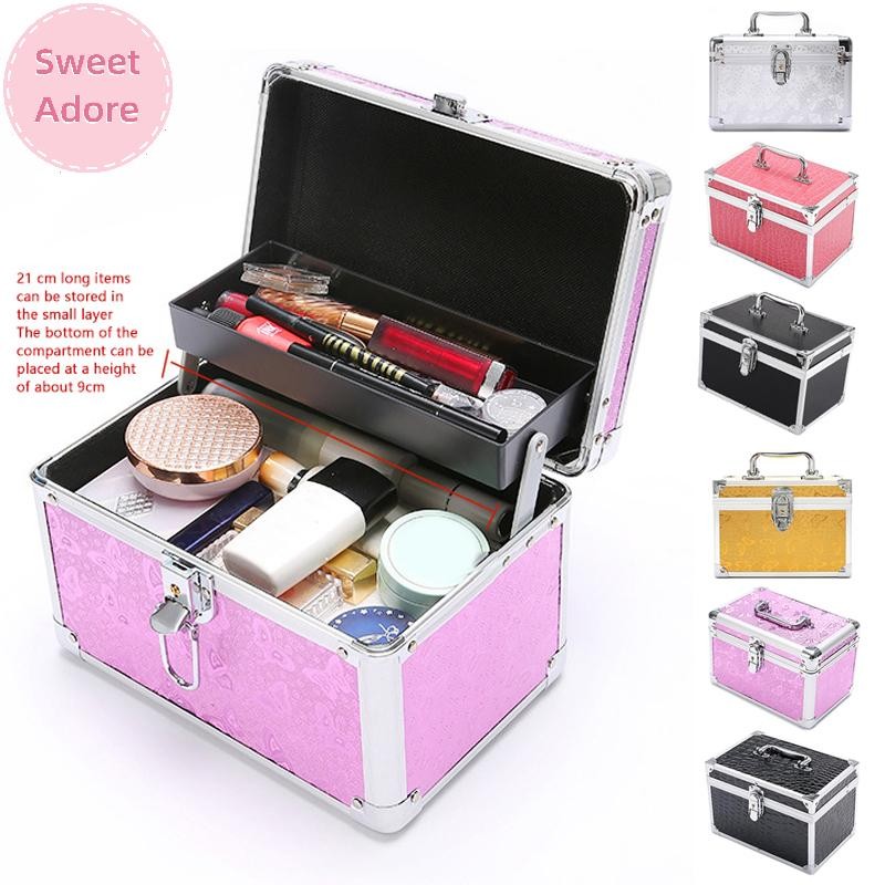 Sweetadore Eyelash Extension Storage Case Cilia แต่งหน้าเครื่องสําอางค์กล่อง Lashes สุภาพสตรี Make Up กล่องเครื่องมือความงาม Make Up เครื่องมือ TH