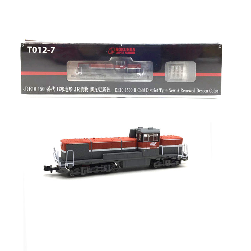 1: 220Rokuhan Z Track Distance DE10 1500 T012-7 รถไฟหัวรถจักรไฟฟ้าพร้อม Power Ready Stock