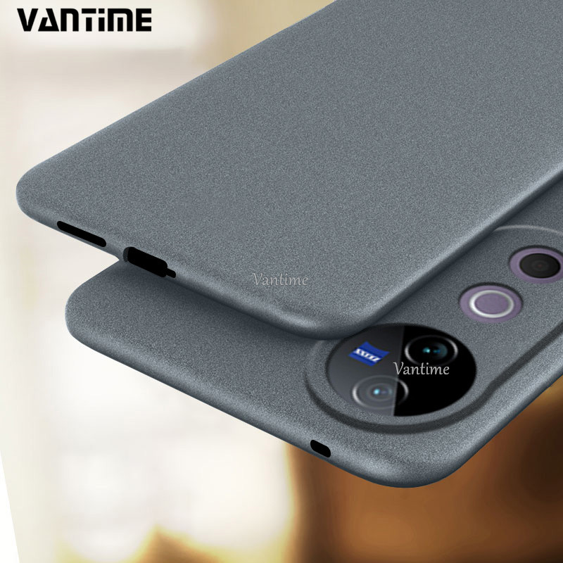 DAGE สําหรับ vivo V40 V30 Pro 5G กรณี Soft Sandstone บางพิเศษป้องกันเหงื่อลื่น Matte กลับเคสโทรศัพท์ SE V50 V40E V50E LITE ราคา ถูกที่สุด ดีลบีเคเค แกลเลอรีภาพที่ 6