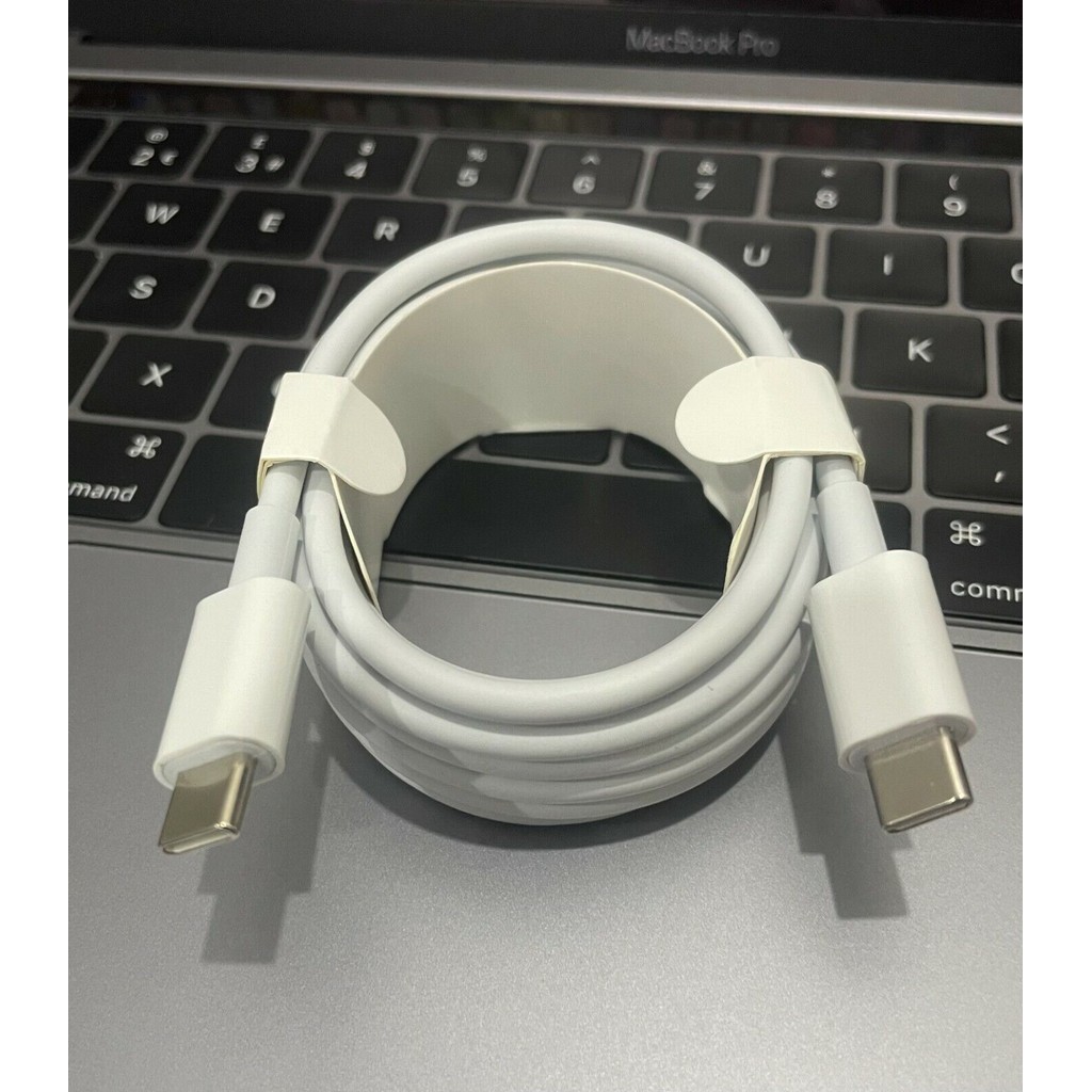 สายชาร์จ USB-C to USB-C คุณภาพสูง Type C สําหรับ Mac-Pro/Air 2019-2022