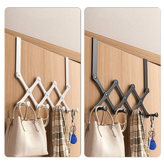 ที่แขวนของอเนกประสงค์ 4 ห่วง พับได้ ยืดได้ตามต้องการ สำหรับห…