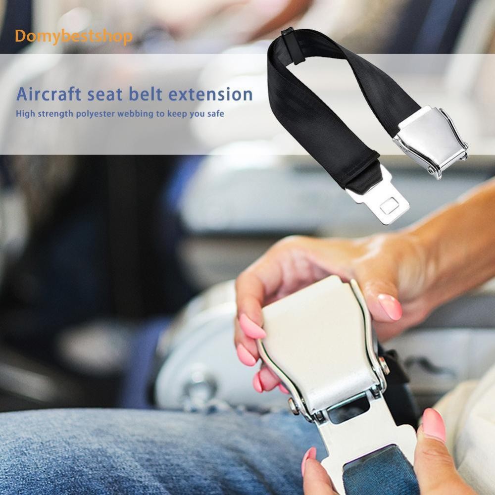 เครื่องบิน Airplane Buckle Safe Seat Belt Extension Strap Plane Seatbelt Extenders [Domybestshop.th]