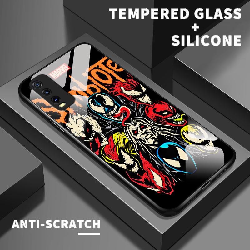 เหมาะสำหรับ VIVO Y50 Y51 2020 Y51a Y52 5G Y52t Y53S Y53s 4G Y55 Y5s กรณีโทรศัพท์มือถือกันกระแทกเคส M