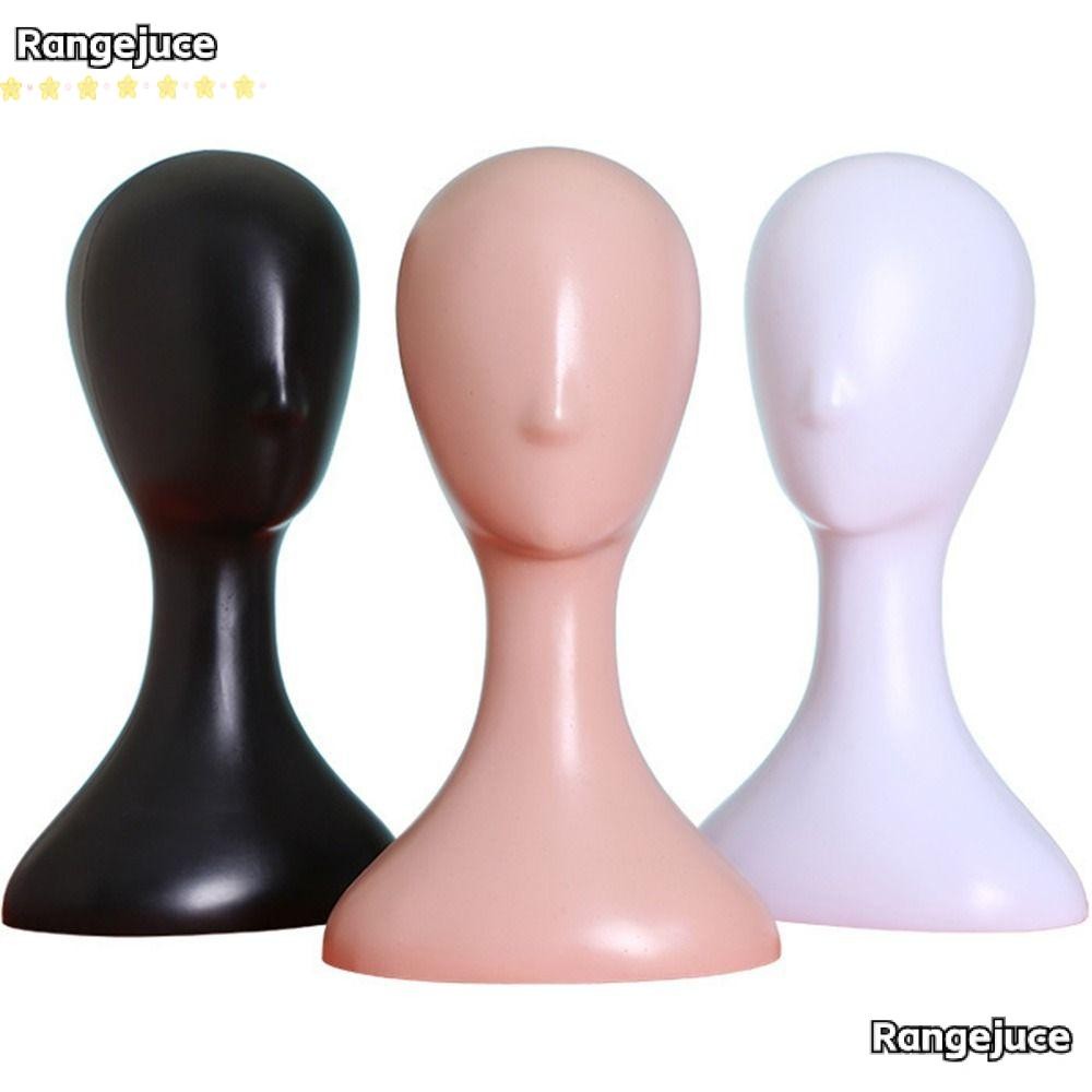 Rangejuce หัวรุ่นสีขาวแบบพกพา Rack กว้างแว่นตาหมวก Dummy วิกผม Home Living ผู้หญิงรุ่นผู้ถือวิกผม