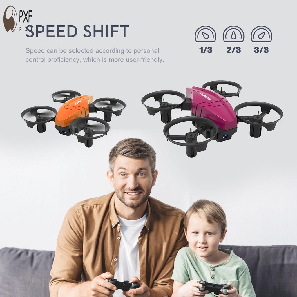 ของเล่นการบินควบคุมระยะไกลสี่แกนมินิ Drone