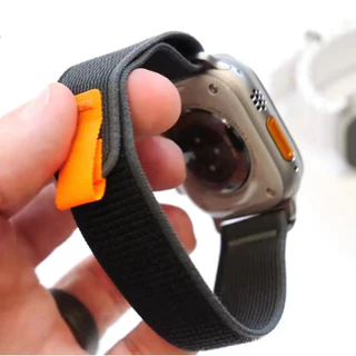 สายไนล่อน Trail Loop for Iwatch 49mm 45mm Ultra/ Ultra/SE 3 2 Apple Watch Series 11 10 9 8 7 6 38mm 40mm 41mm 42mm 44mm