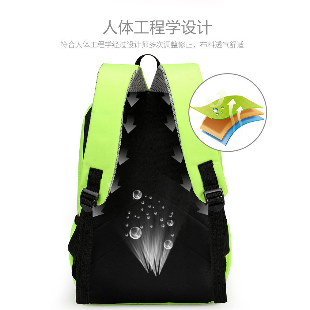 One Piece กระเป๋าเป้การ์ตูน Letter A To Z ความจุขนาดใหญ่กระเป๋าเป้สะพายหลังอเนกประสงค์นักเรียนตําราเก็บกระเป๋าเป้สะพายหลังกระเป๋าเดินทางอเนกประสงค์กระเป๋าคอมพิวเตอร์ - รูปที่ 4