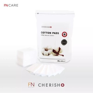 CHERISH สำลีแผ่น ผลิตจากจากวัสดุธรรมชาติ เนื้อหนานุ่ม 1ซองมี…