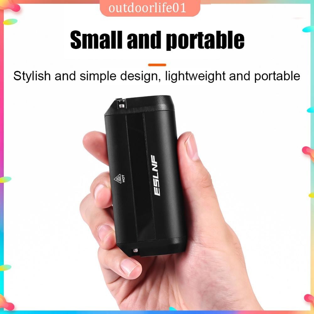 【Outdoorlife01.th】 ไฟฉายจักรยานอลูมิเนียมอัลลอยด์ไฟหน้าจักรยานอุปกรณ์ขี่จักรยาน ราคา ถูกที่สุด ดีลบีเคเค แกลเลอรีภาพที่ 2