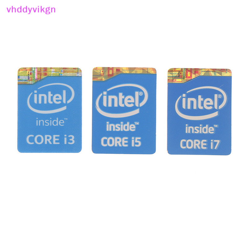 VHDD 5 ชิ้น 4th Generation I3 I5 I7 สติกเกอร์ป้ายโน้ตบุ๊คตกแต่ง TH