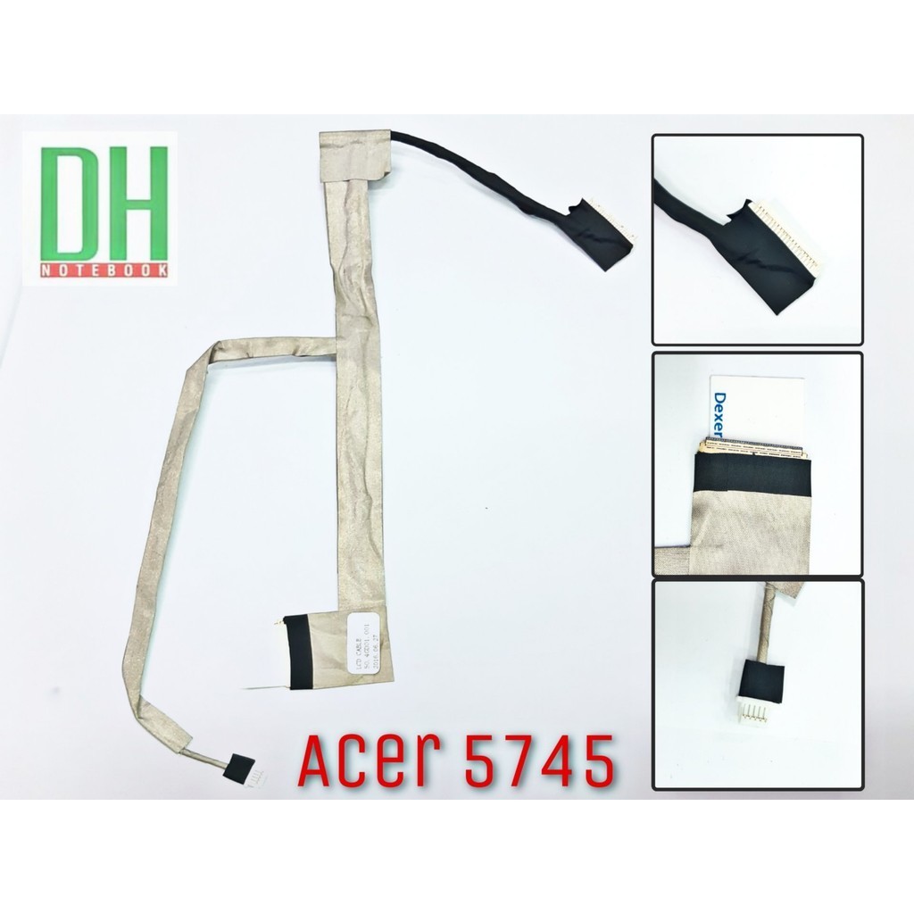 สายแพรจอ ACER Aspire 5745, 5740, 5742, 5349 Video Cable | อะไหล่โน๊ตบุ๊ค | DH NOTEBOOK