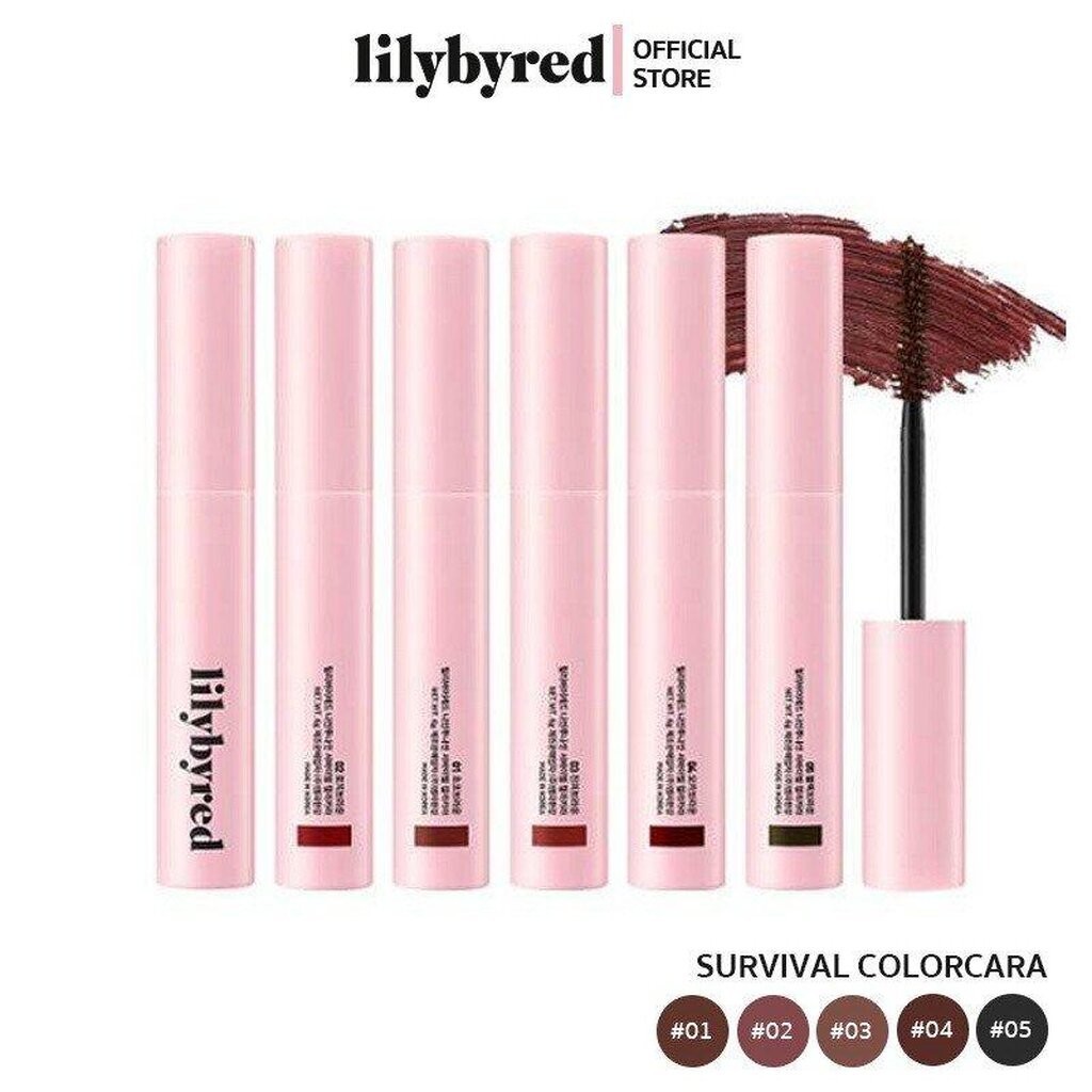 [1+1 ราคาพิเศษ LILYBYRED AM9 TO PM9 SURVIVAL COLORCARA 6 G. ( มาสคาร่า กันน้ำ เครื่องสำอางค์)