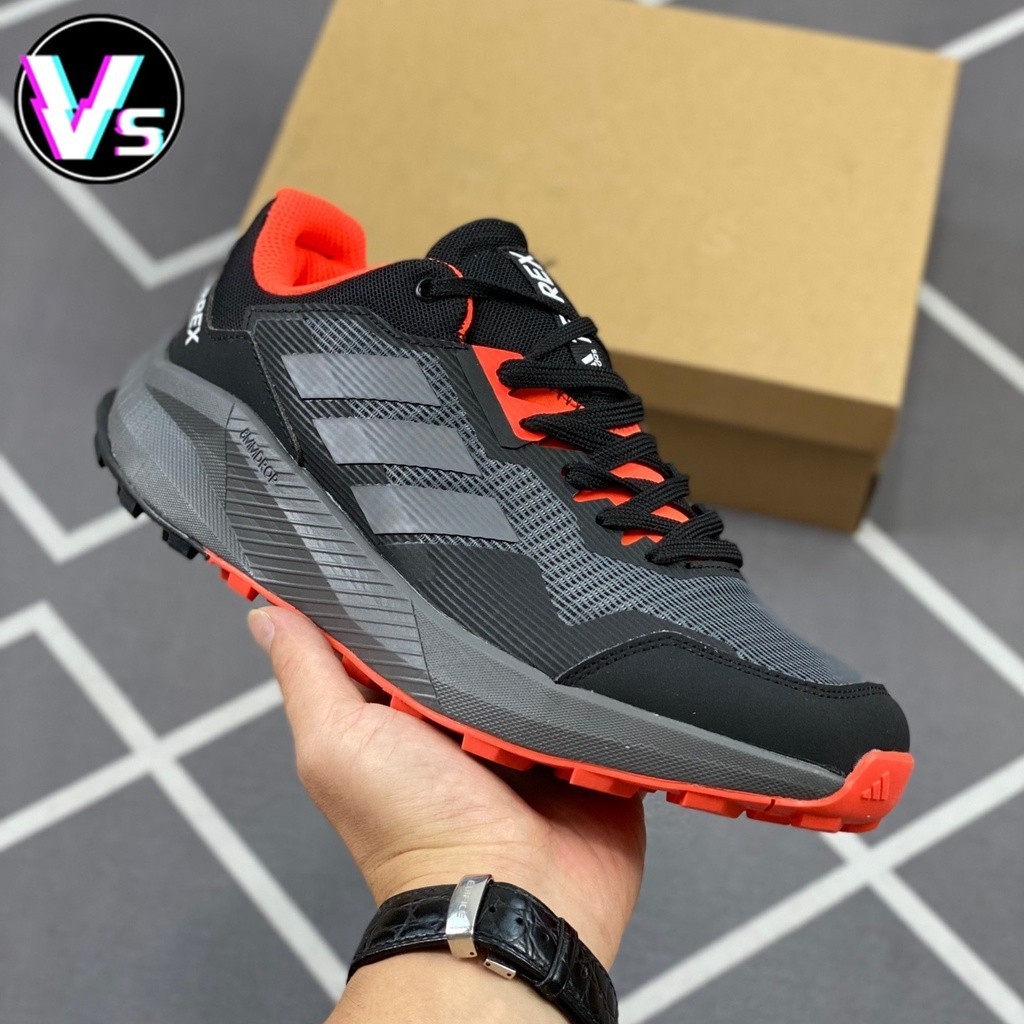 Adidas Ready Stock AD Terrex Boat Climacool Low-top breathable non-slip outdoor trail hiking shoes Running shoes Outdoor