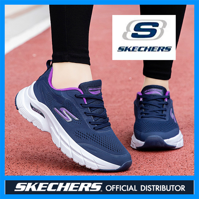 GO WOLK Arch-Fit รองเท้าวิ่งผ้าใบสำหรับผู้หญิง เหมาะสำหรับฤดูร้อน skechers - รูปที่ 5