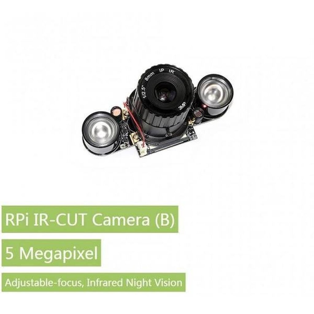 RPi IR-CUT Camera (B), Better Image in Both Day and Night (40 degree)