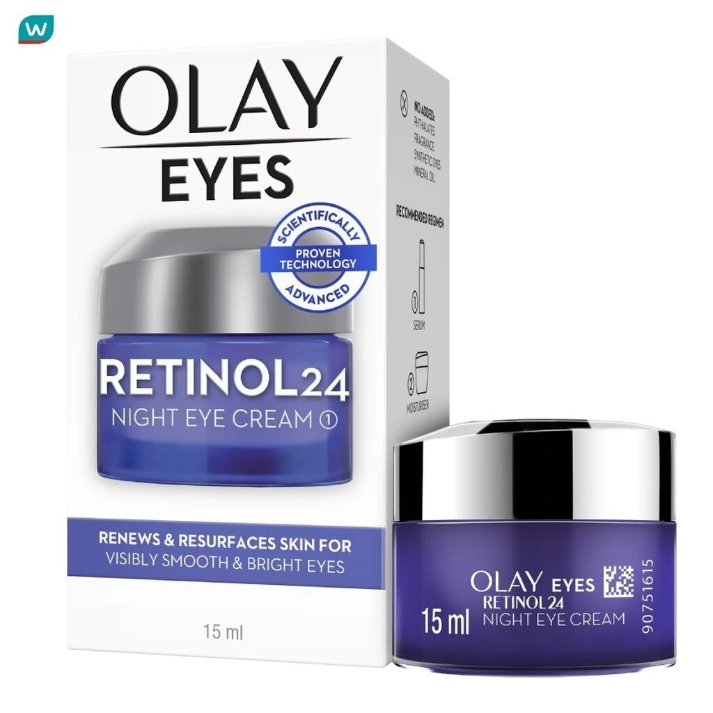 Olay โอเลย์ รีเจนเนอรีส เรตินอล24 ไนท์ อาย ครีม 15 มล.