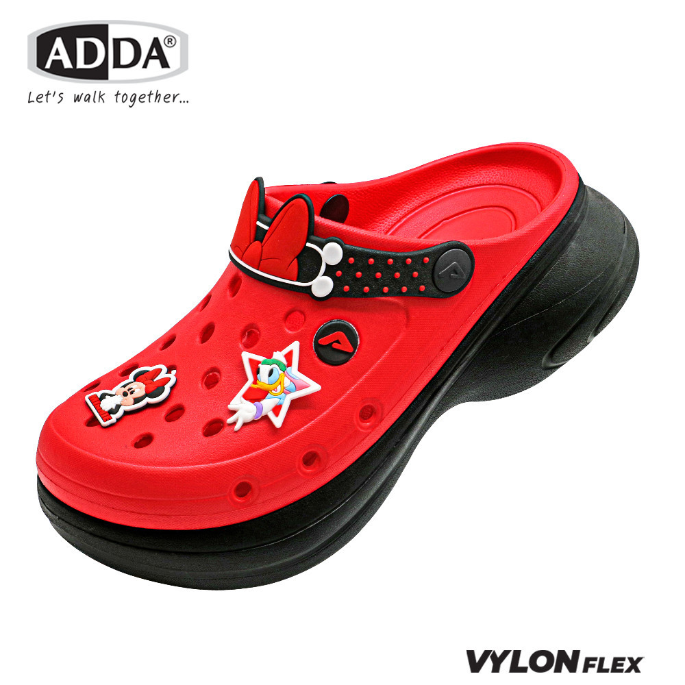 [ส่งทุกวัน] ADDA Vylon Flex รองเท้าส้นตึกผู้หญิง รองเท้าลำลอง สำหรับผู้หญิง รุ่น 58104 size 4-6