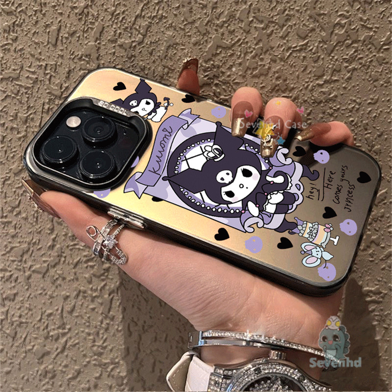 เคสโทรศัพท์มือถือ TPU แบบนิ่ม ลายการ์ตูนคุโรมิ กันกระแทก สําหรับ IPhone 15 14 13 12 11 Pro Max 8 7 Plus Xr X Xs Max