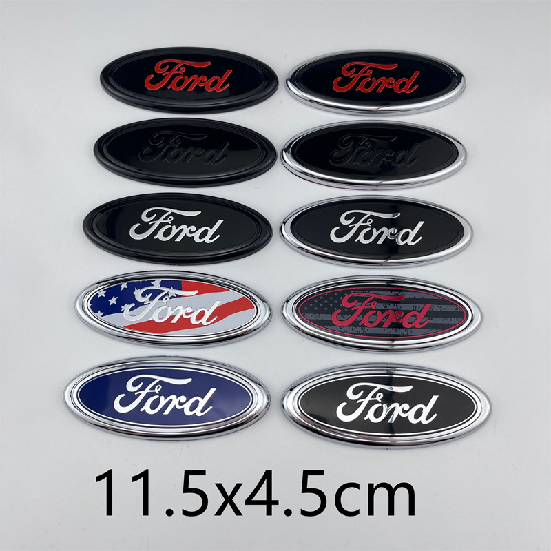 《จัดส่งรวดเร็ว》กระจังหน้ารถยนต์ ด้านหน้า และหลัง สําหรับ Ford Ecosport Logo 2 3 4 5 Mk2 Mk3 Mk4 Mk5 