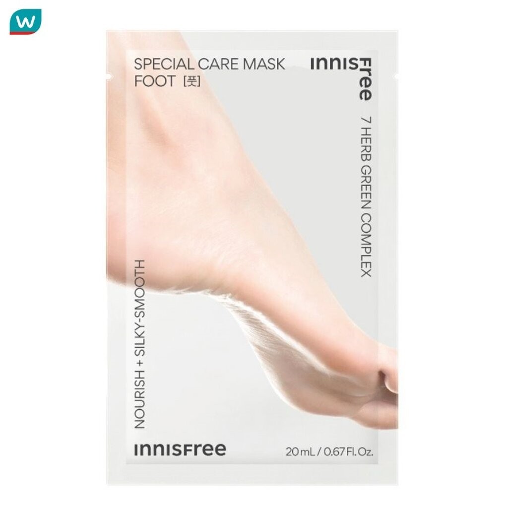 Innisfree อินนิสฟรี มาสก์ ฟุต สเปเชียล แคร์ มาสก์ 1 ชิ้น