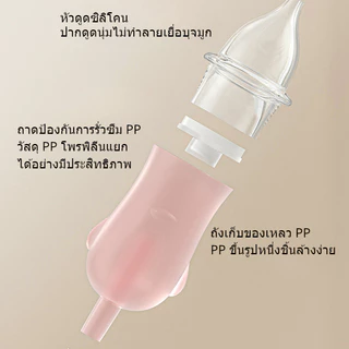 Oldlaiben เครื่องดูดน้ำมูกเด็กแบบพกพา แรงดันลบ ช่วยล้างอาการคัดจมูก พร้อมระบบทำความสะอาดง่าย