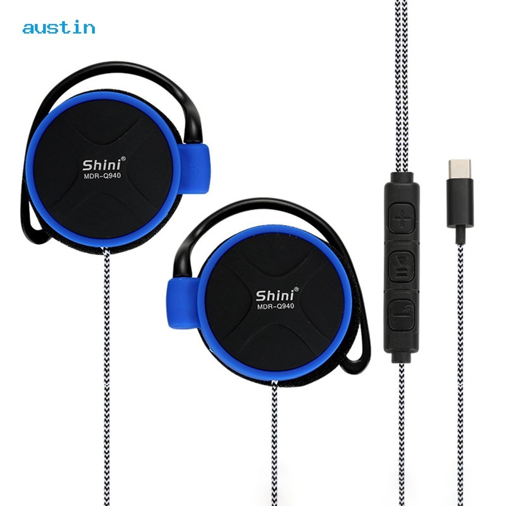[AY] หูฟังแบบมีสาย ไมโครโฟนตัดเสียงรบกวน HiFi ปรับระดับเสียงได้ Type-C TPE สําหรับเล่นเกม