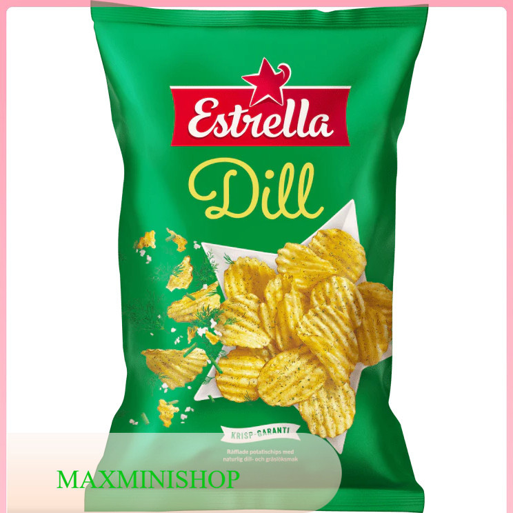 ดิลล์ชิปส์ เอสเตลล่า 175 ก./Dill Chips Estrella 175 G.