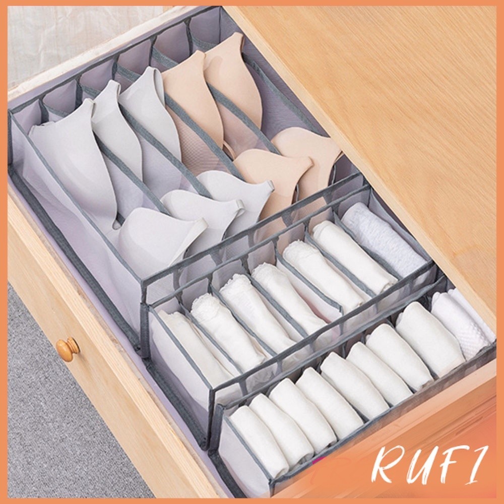 RUFI ที่เก็บชุดชั้นใน​กางเกงใน​ ที่เก็บชุดชั้นใน  ช่องจัดระเบียบของเอนกประสงค์ Underwear stor ราคา ถูกที่สุด ดีลบีเคเค แกลเลอรีภาพที่ 5