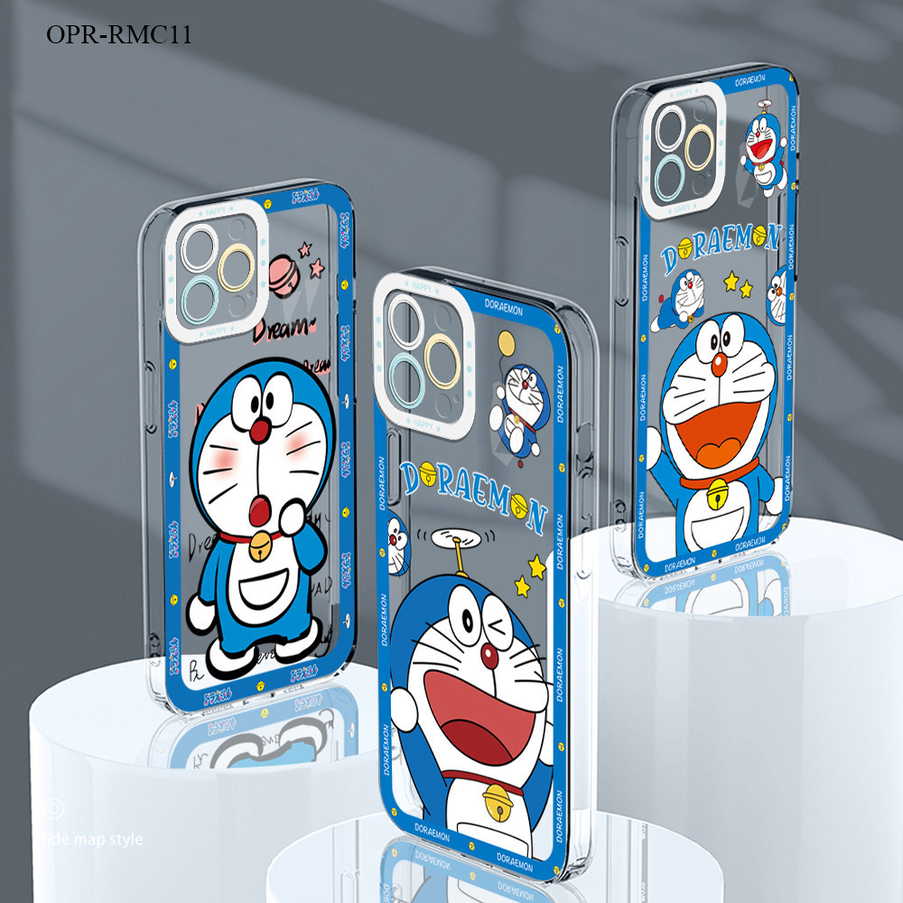 Realme C11 C15 C20 C20A C30 C33 C53 C55 2021 เคสเรียวมี สำหรับ Case Gloomy Doraemon เคสโทรศัพท์ Skin Angel Eyes Cases