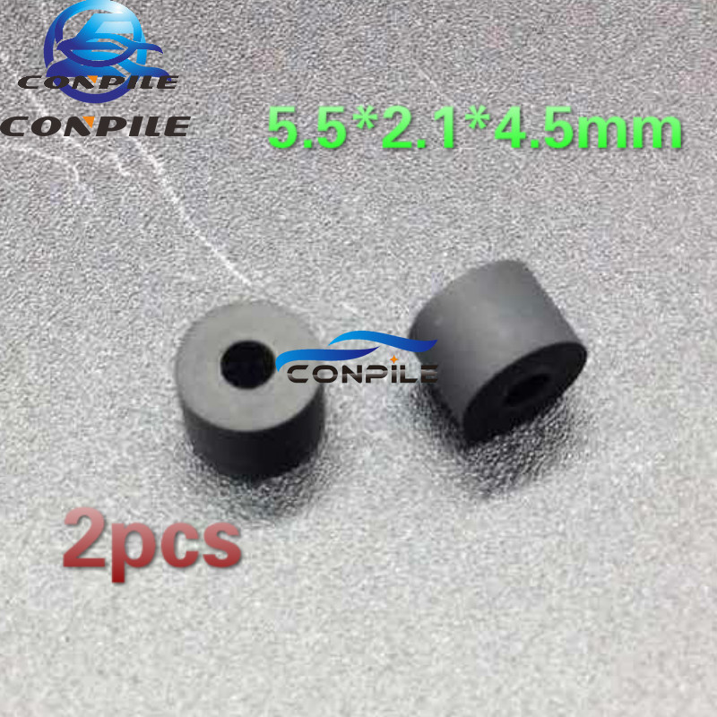2pcs 5.5*2.1*4.5 มม.ยางหยิกลูกกลิ้งสําหรับ Sony Walkman WM-FX WM-EX WM-GX เทปบันทึก cassette ดาดฟ้า