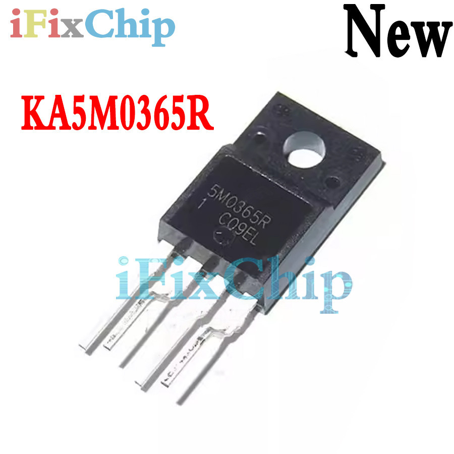 5 ชิ้นแบรนด์ใหม่ KA5M0365R TO-220F KA5M0365 5M365R 5M0365R