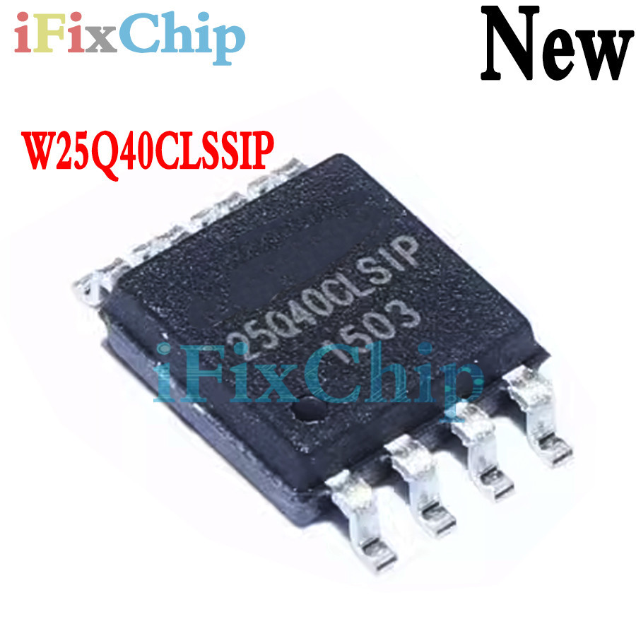 10pcs W25Q40CLSSIP SOP W25Q40CLSIP 25Q40CLSIP SOP8 W25Q40CLSSIG W25Q40CVSSIG 2.3V-3.6V SOP-8 ยี่ห้อใ