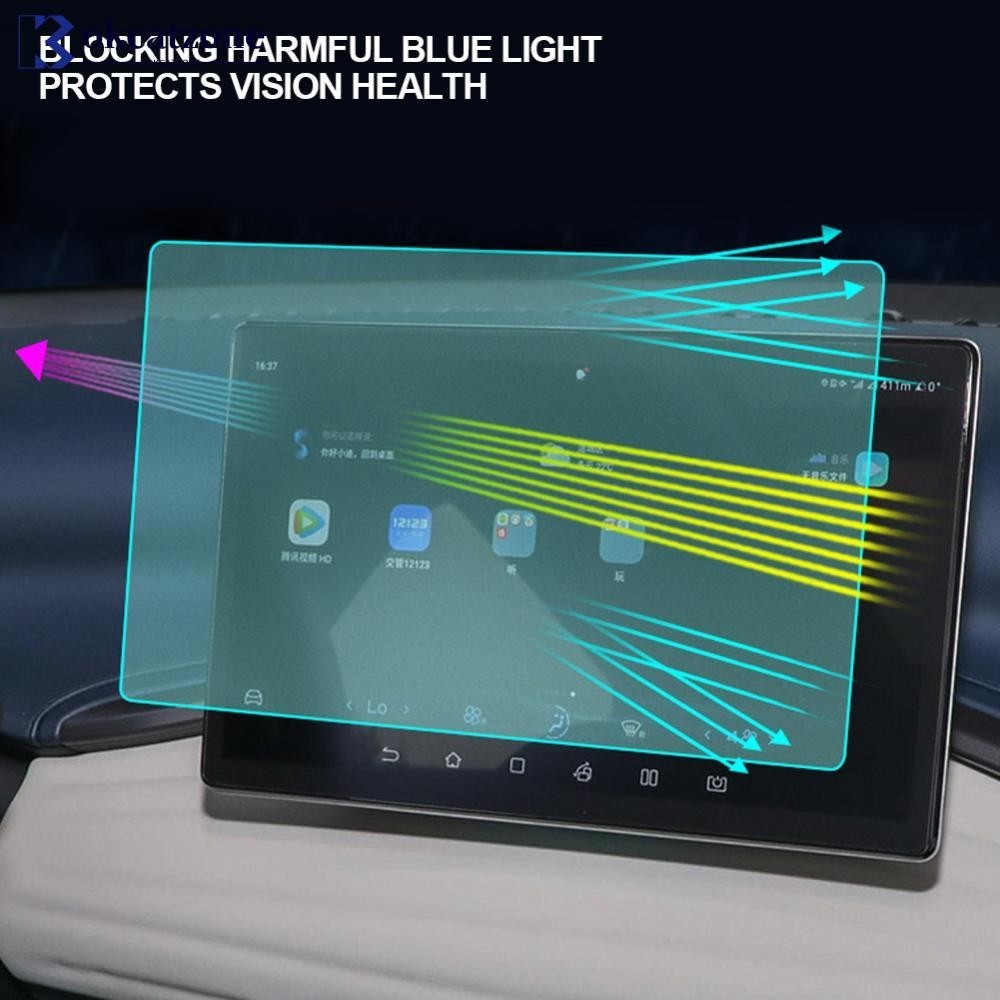 Okcatzone ฟิล์มกันรอยหน้าจอนําทาง GPS ภายในรถยนต์ สําหรับ BYD Atto 3 Yuan Plus 2022 2023 D6O9