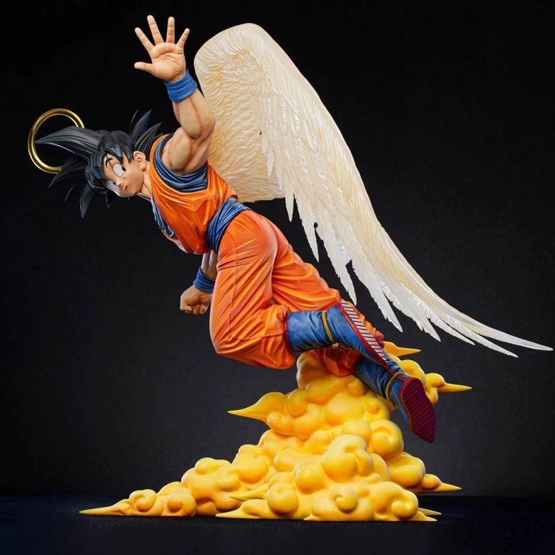 ฟิกเกอร์ Dragon Ball CS Angel Goku Goodbye Scene Anime King GK สําหรับตกแต่ง